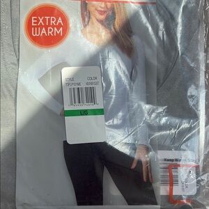 Extra Warm White Long Sleeve Top